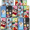 Kryt pro iPhone 17 16 15 Xiaomi Poco Redmi Note 14 13 12 11 Pro Max 9 16e Samsung Galaxy S25 S24 S23 OPPO Huawei Crayon Shin Chan Shinchan Pouzdro na telefon