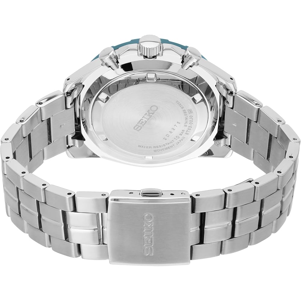 [Seiko] Seiko Watch Analogue Quartz Navy Dial SSB345P1 Chronograph Analog Quartz Dark Blue Dial M...