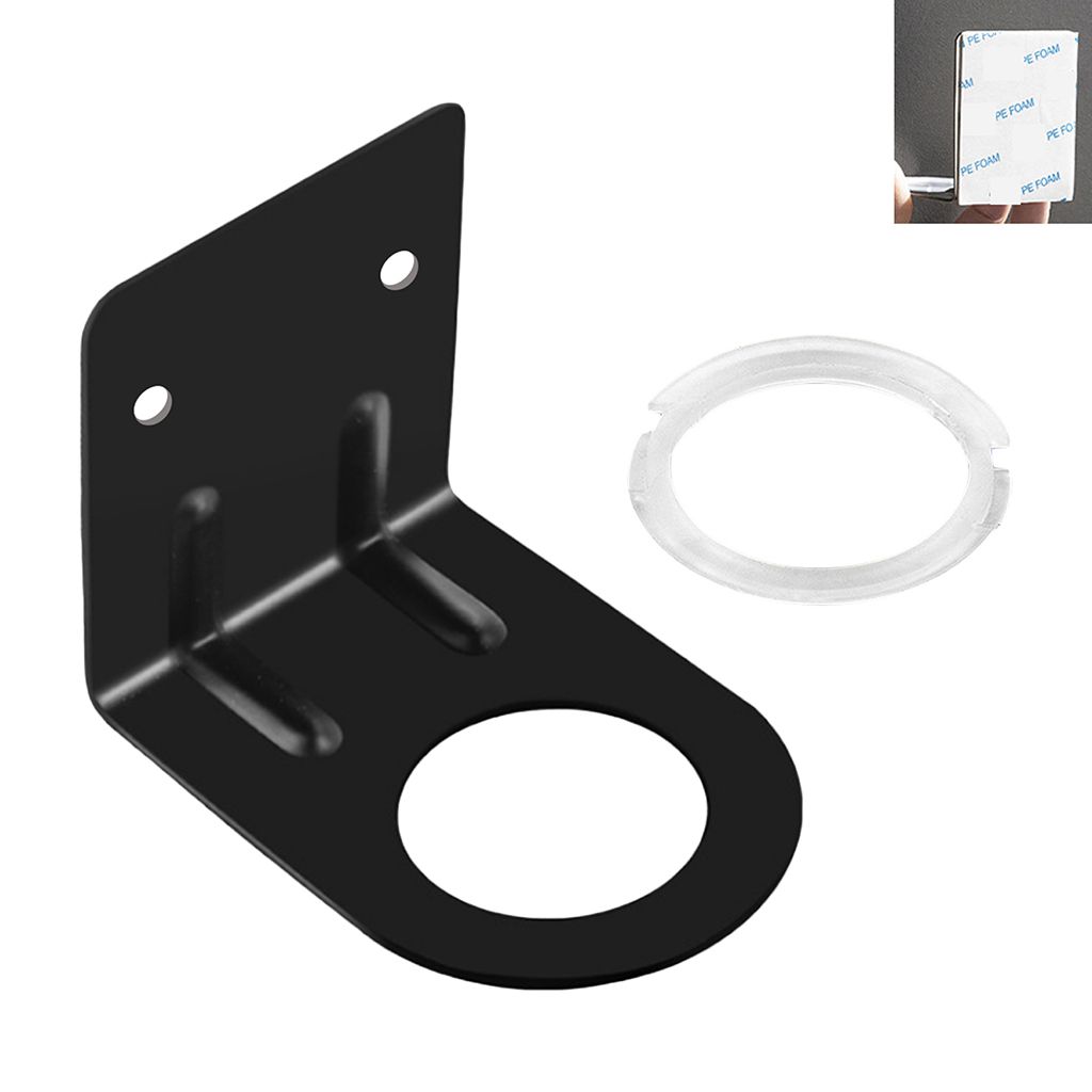 Wide Use Thicken Wall Mounted Bathroom Shelves with Reducing Ring Bottle Holder Shower Rack Shampoo Organizer Matel Hook
