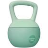 Kettlebell 10 Kg Filled with Metallic Sand and Non-Slip Handle for Home Training 21x21x30 Cm Green