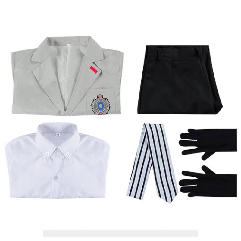 

5 Persona Akechi Goro Cosplay Costume Game Characters Halloween Gifts Party M