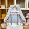 School bag female high-value color contrast splicing high school student two-dimensional pain sweet middle back