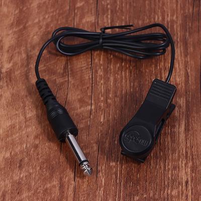 Universal Guitar Acoustics Pickup Clip-On Piezo Microphones for Violin Mandolin Ukulele Musical Instrument Contact Microphone