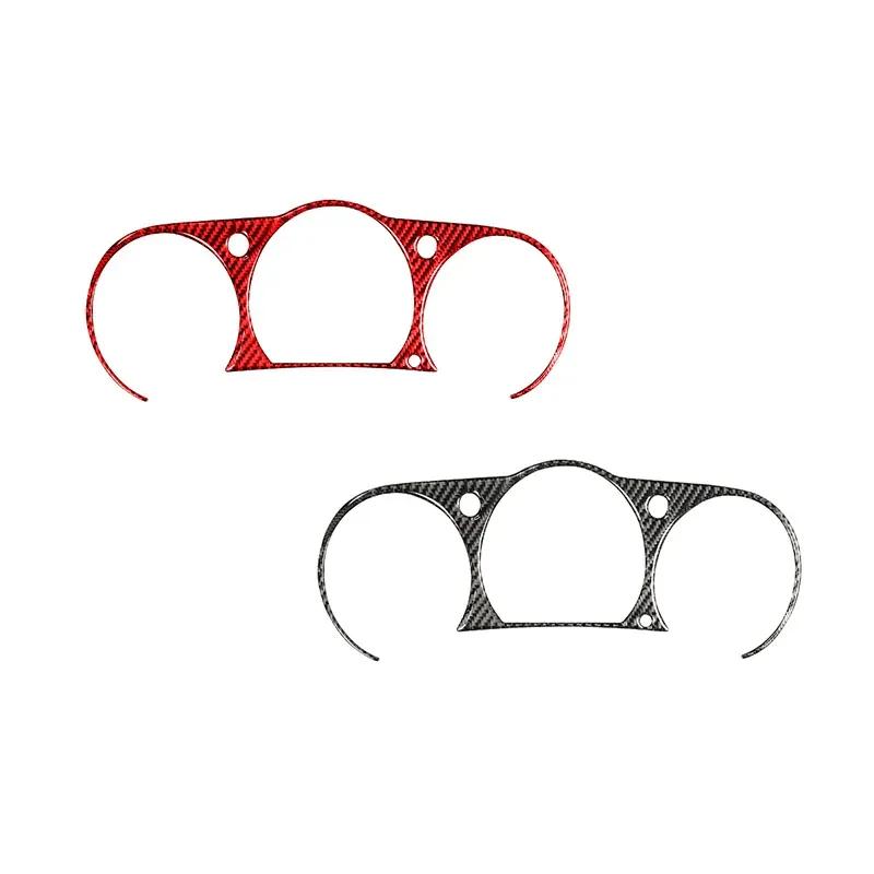 Carbon Fiber Car Dashboard Trument Panel Frame Cover Decoration Sticker For Nissan 350Z 2006-2009 Auto Interior Accessories