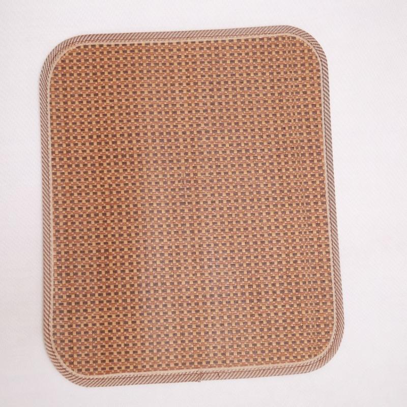 Summer Random Bamboo Cool Mat Breathable Seat Cushion Home And Office Chair Cool Mat Bamboo Silk Dining Chair Cushion