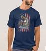 Dont Tread on Me Unique Rattlesnake American Flag TShirt Summer Cotton Short Sleeve ONeck Mens T Shirt New S3XL