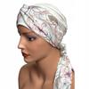 Dámský jarní turban Lena Ecru-419 Měkký šátek také po chemoterapii