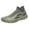 Men's shoes new soft-soled comfortable running shoes fashionable flying-woven sports shoes simple casual shoes