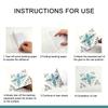 10pcs Retro Self Adhesive Wall Sticker Kitchen Tile Sticker 15*15cm