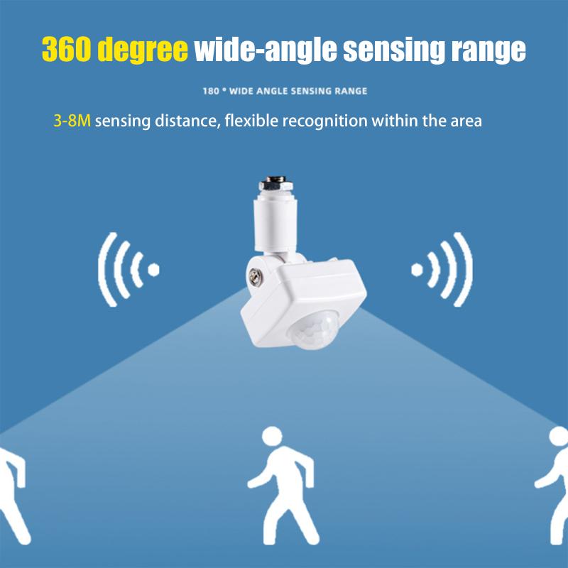 Întrerupător cu senzor de mișcare infraroșu cu întârziere reglabilă, controler automat pentru holul casei, modul mic inteligent de detectare