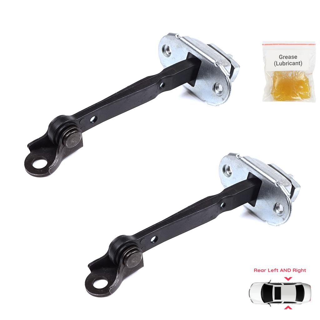 BDP1350-1 2 Pieces Rear Door Hinge Brake Stop Check Strap Limiter for Toyota Corolla MK11 Auris MK2 E18 E180 2012-2018 6863002250