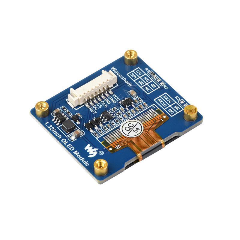 1,32" OLED-Anzeigemodul, 16 Graustufen, 128×96 Auflösung, SPI/I2C-Kompatibilität