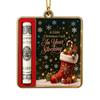 Flacher Weihnachtsclip - Dekorative Geschenkidee für