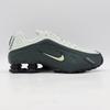 HQ1988-300 Nike Shox R4 Black Spruce Spruce Aura Black Olive Aura (Men's)