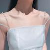 Metal Chain Summer Wedding Women Bra Belt Pearl Shoulder Strap Bra Accessories Brassiere Straps