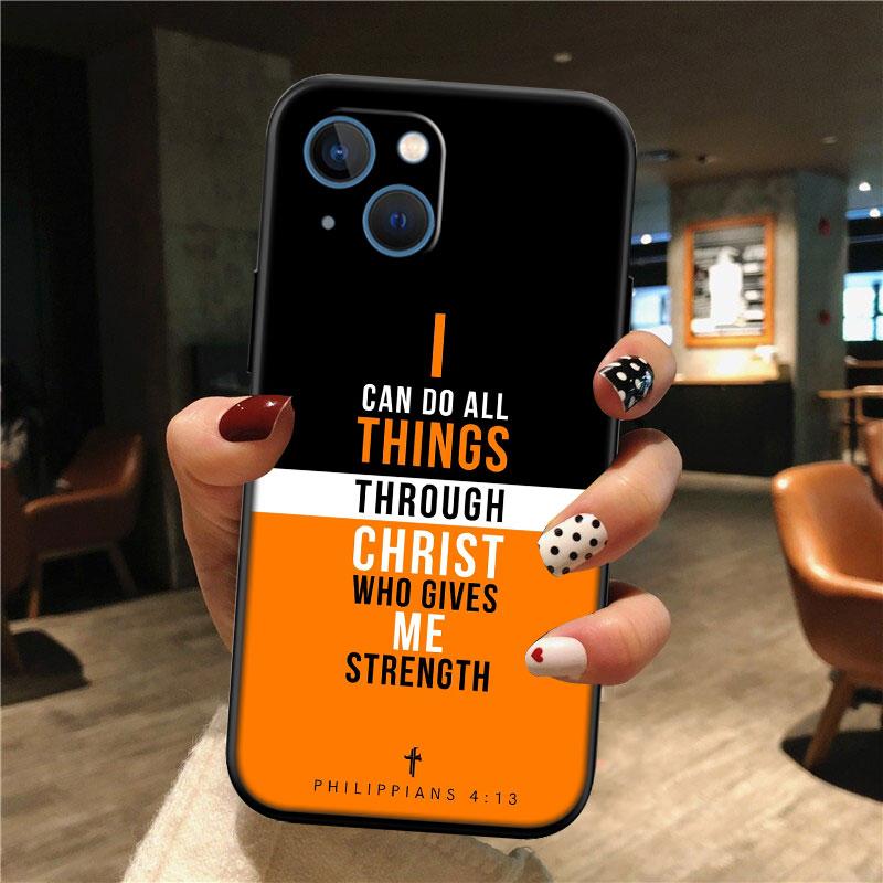 IK14 Bible verse Phone Case for OPPO A40 A60 A80 A15 A16 A16K A12 A17 A17K A54 A54S A53 A53S A55 A56 A57 A98 F23