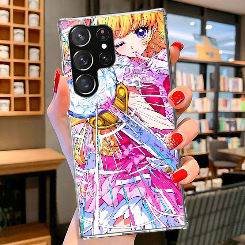 Pretty Cure Anime Phone Case For Samsung Galaxy S26 S25 Edge S24 Ultra S23 S22 Plus S21 S20 FE Soft Fundas Shell Galaxy S25 S24
