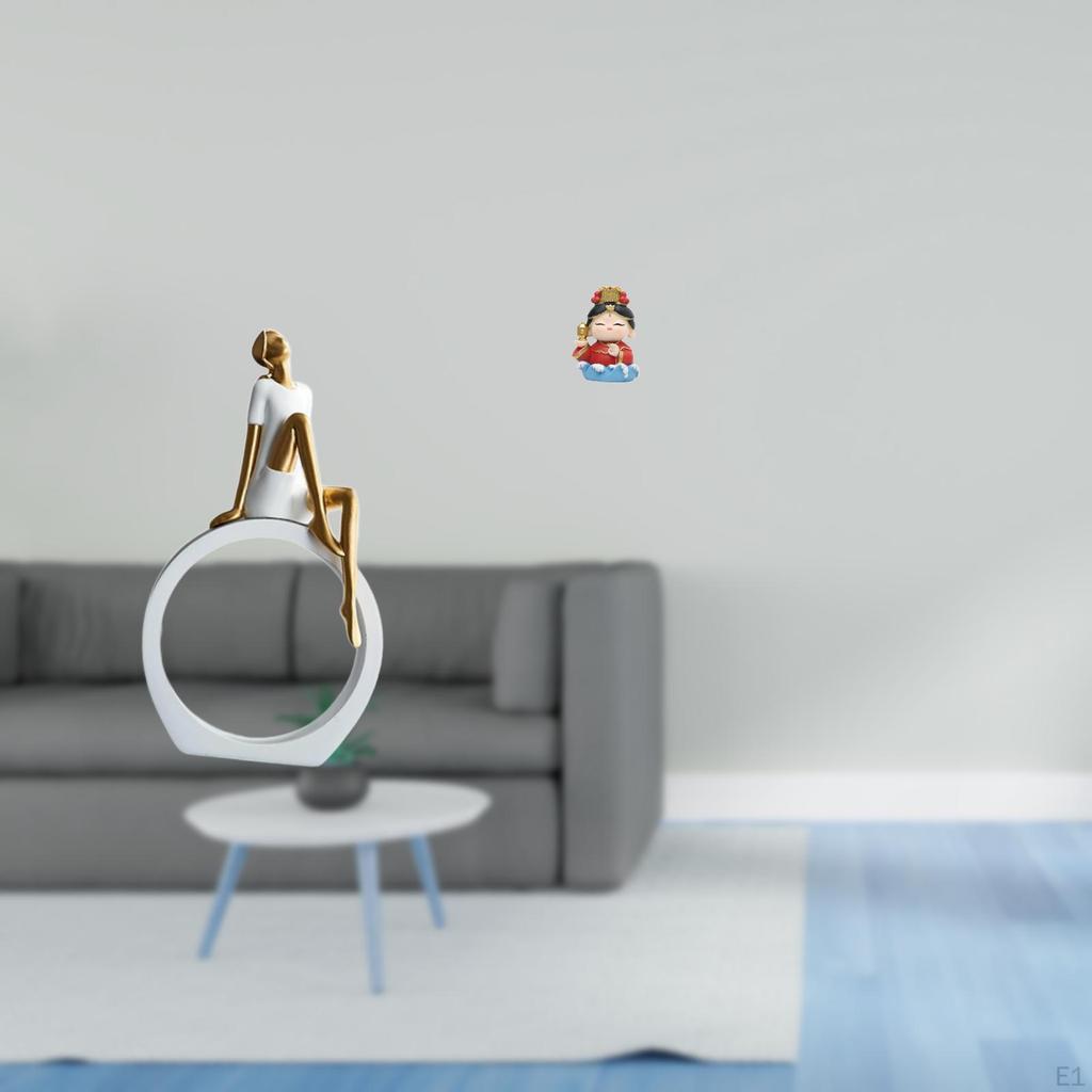 Abstract Figurine Sculpture for Bedroom Table Centerpiece And Bookshelf Decoration Versatile