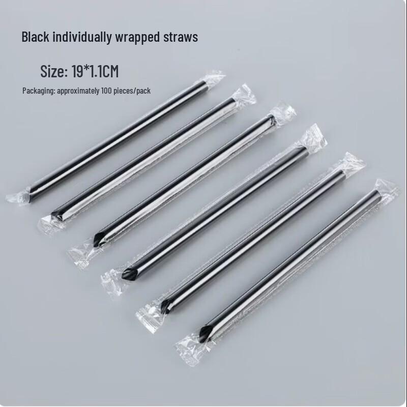 SIVIR Disposable Bubble Tea Straws