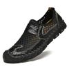 Summer Breathable New Shoes Mesh Men's Casual Shoes Mesh Shoes Slip-on Lazy Shoes