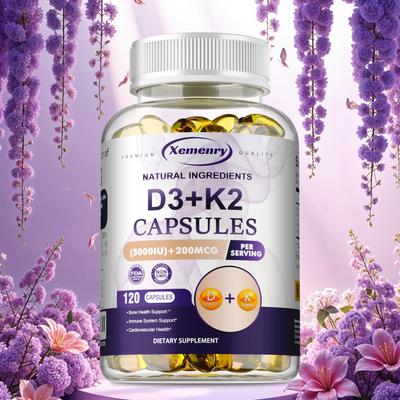 Reich an einer Mischung aus Vitamin D3 und Vitamin K2, stärkt es die Immunität, ist für Erwachsene geeignet und ist vegan.