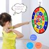36cm Großes Kinder Schießziel Spielzeug Dartscheibe mit Klettbällen Indoor/Outdoor Spaß Party Spiel Spielaktivität für Kinder