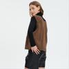 DIMANAF 2025 Winter Plus Size Autumn Women Sleeveless Vest Sweaters Knitting Buttons Oversize Casual Style Loose Sweater
