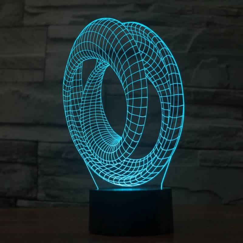 Led Night Superheroes Light Color Changing Mode Living Room Decor Bedroom