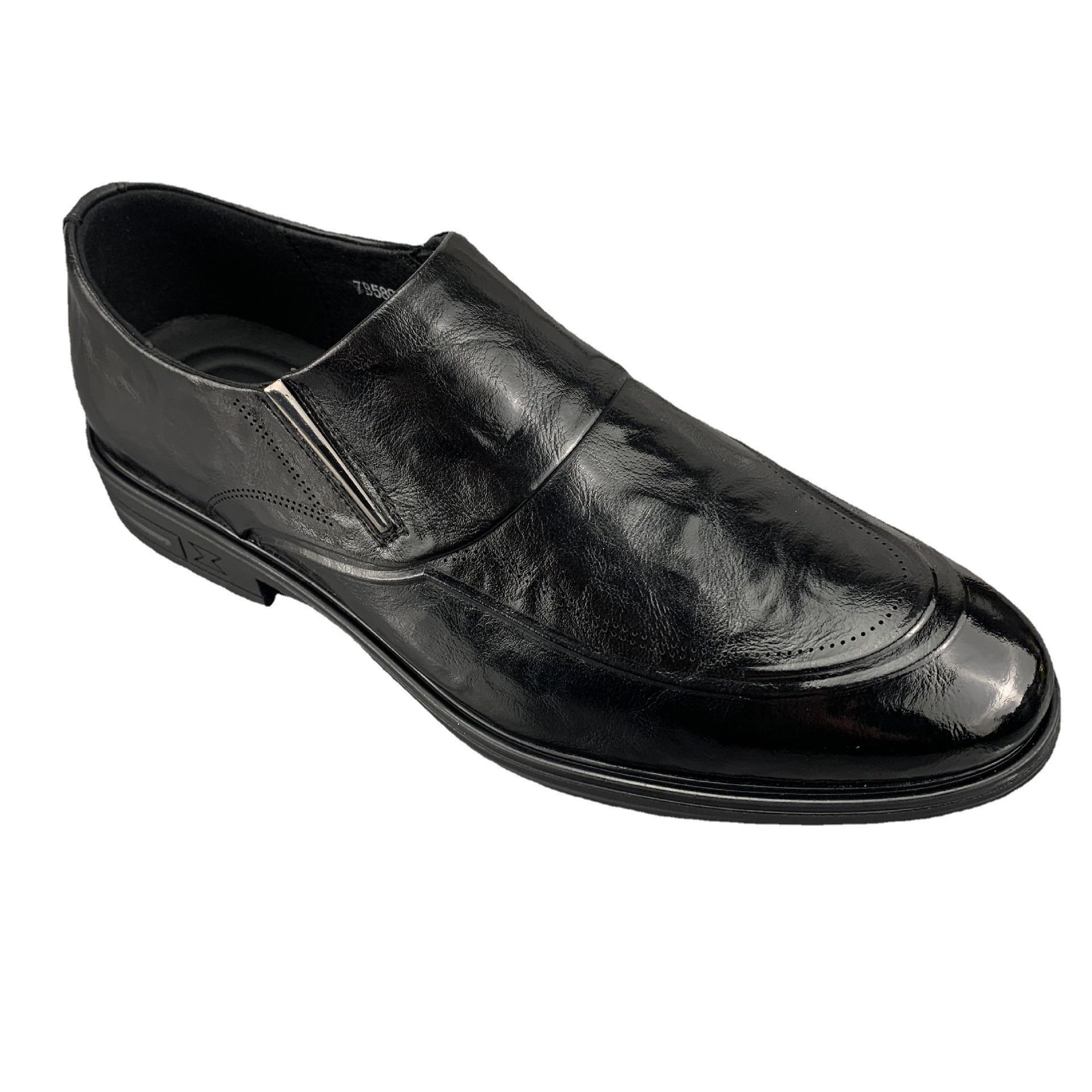 Повседневная кожаная обувь из коровьей кожи с мягкой подошвой — фото 5