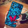 For Samsung Galaxy A55 5G Case Black TPU Silicone Beautiful Pattern Phone Cases for Galaxy A55 Shockproof Soft Cover A 55 6.6''