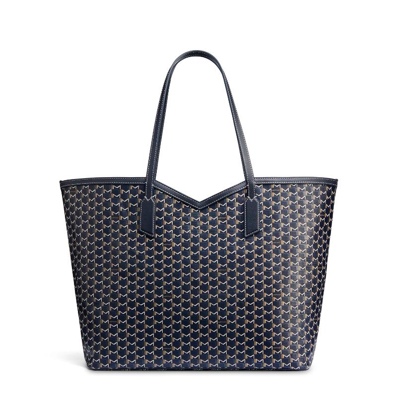 Luxury Brand Tote Bag Woman Classic Monogram Print Coated Canvas Handbag Large Capacity Shoulder Bag With Removable Zipped Pouch