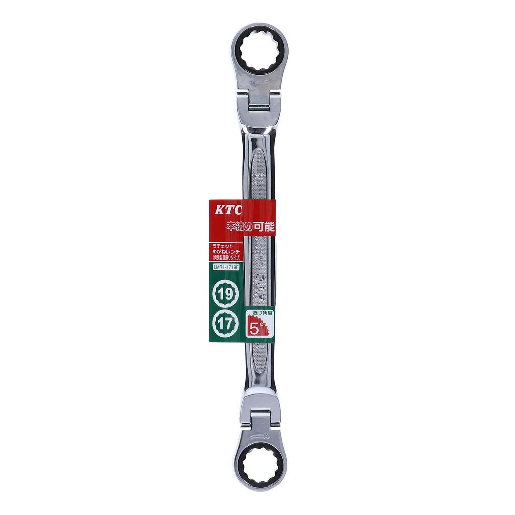 Kyoto Tool (KTC) Gear Wrench, Swivel Head, LMR1-1719F-F