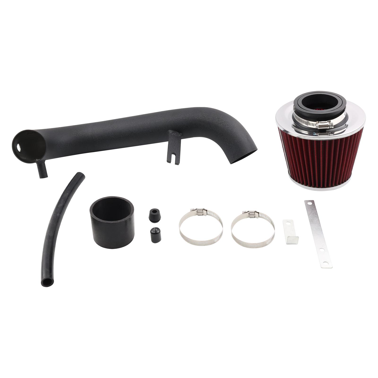 

Комплект впускной системы холодного воздуха с фильтром для Honda Civic 2001-2005 1.7L L4 МКПП DX LX EX HX чёрный