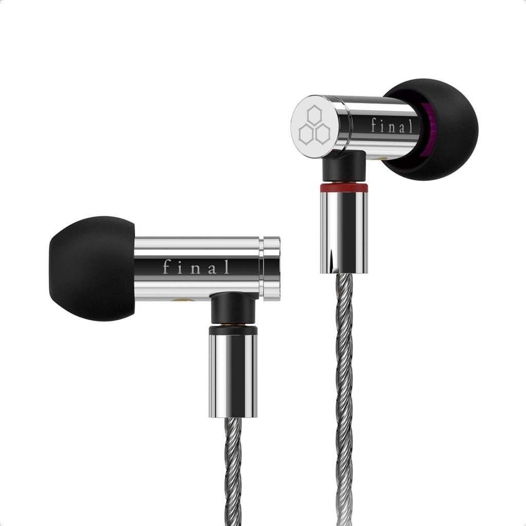 Final E5000 Earphones with MMCX Connectors and Support In-Ear Re-Cable