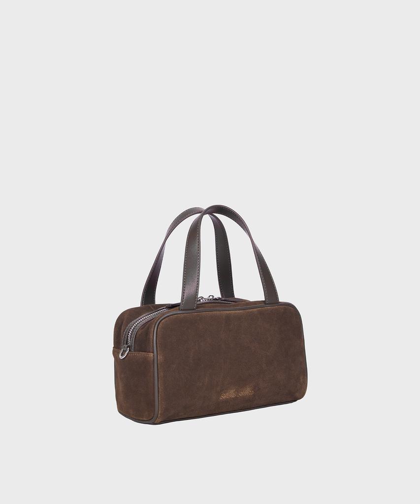 Alki Alka Mini Square Tote Bag_Suede (Suede Brown)