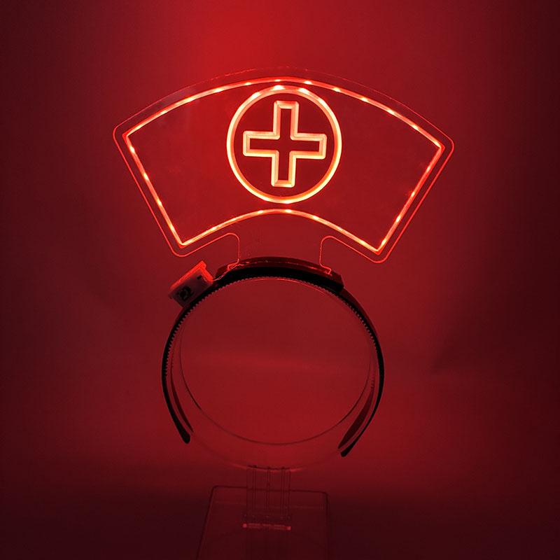 Halloween Light Up Headband Halloween Club Masquerade Cosplay Costume Accessories Pumpkin Skull Spider LED Headband Blinking