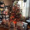Custom Deer Christmas Bag Holiday Santa Sack Merry Xmas Eve Party Decor Santa Bag Drawstring Bags Party Decor Christmas Stocking