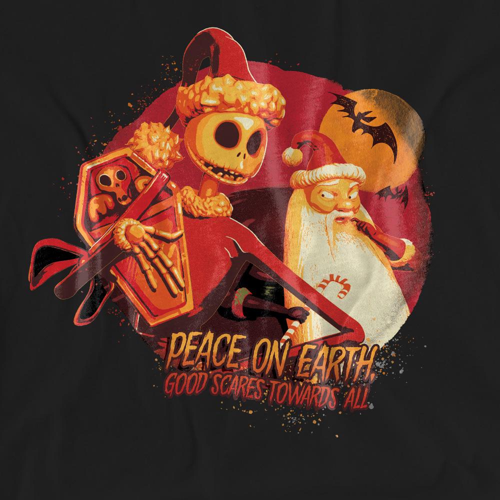 The Nightmare Before Christmas Unisex Adult Good Scares Towards All T-Shirt