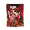 Cartoon Hazbins Hotels Alastor Blankets Coral Fleece Plush Autumn/Winter Thin Throw Blanket for Home Office Bedding Throws