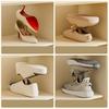Adjustable 3-Level Shoe Organizer Shoe Holder Stacker with Aroma Box Space Saving Shoes Stacking Rack for Shoe Cabinet