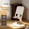 Metal Rotating Phone Holder for Live Streaming & Binge-Watching - Lazy Gadget with Custom Logo Stand