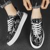 Men's Casual Shoes Four Seasons Breathable Canvas Shoes For Men Comfortable Flat Sneakers Man Vulcanize Shoes Outdoor Sneakers