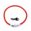 Pet Luminous Collar, Dog Luminous Collar, Dog Collar USB Charging LED Optical Fiber Collar, Flashing Dog Collar