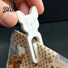 Document Clamps for Office 10Pcs 3D Printed French Bulldog Chip Clip Cute Food Bag Clips Durable Paper Holders Snacks Resealable Kitchen Organizer,