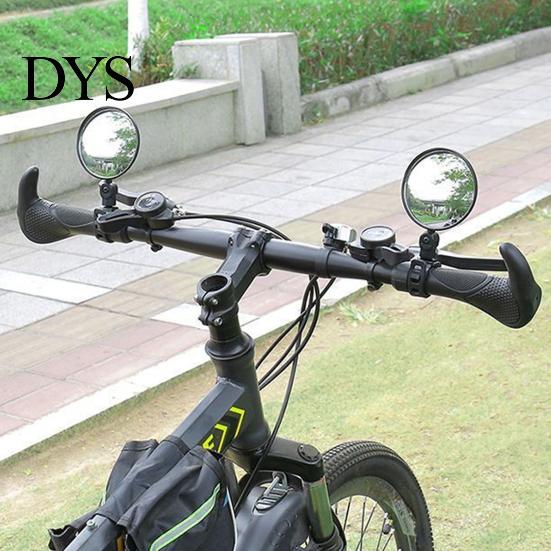 Adjustable Handlebar Mounted Convex Mirror 1/2Pcs Rotatable Bicycle Rearview Unbreakable Universal Easy Fit To Install Accessories
