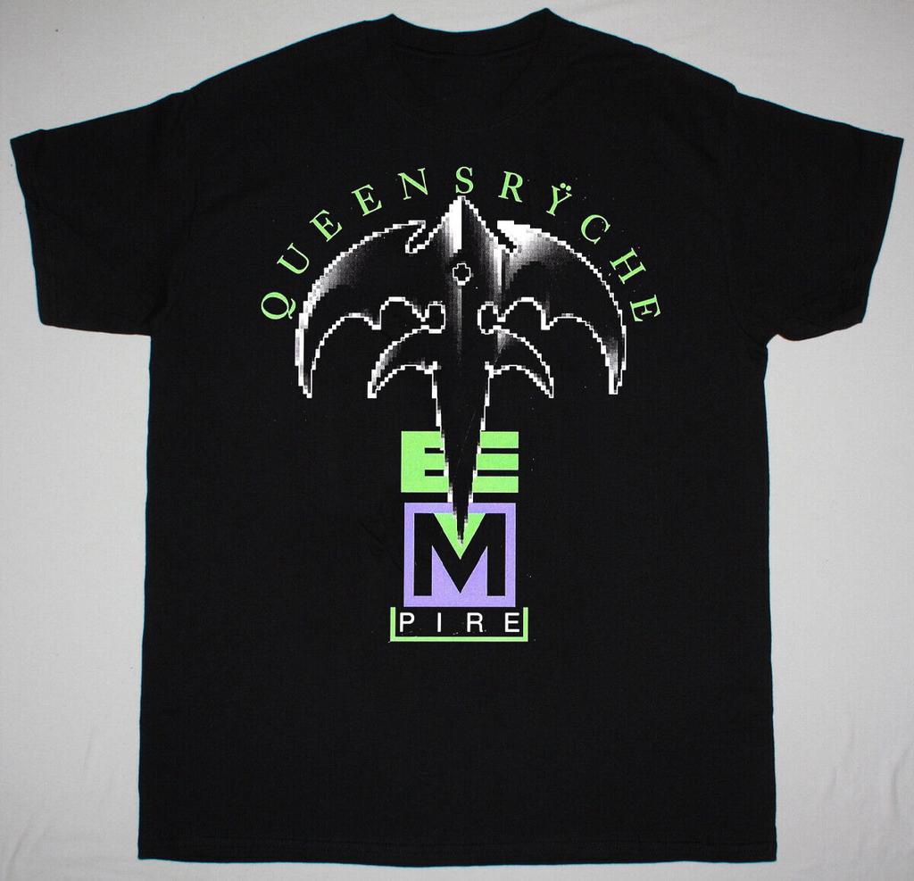 NEW Queensryche Empire Band Short Sleeve Black All Size T-Shirt OB197