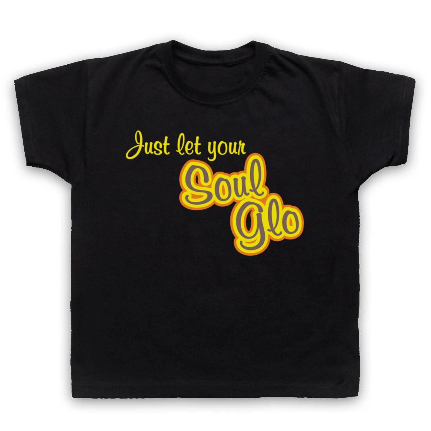 JUST LET YOUR SOUL GLO UNOFFICIAL JERRY JHERI CURL FILM KIDS CHILDS T-shirt 160