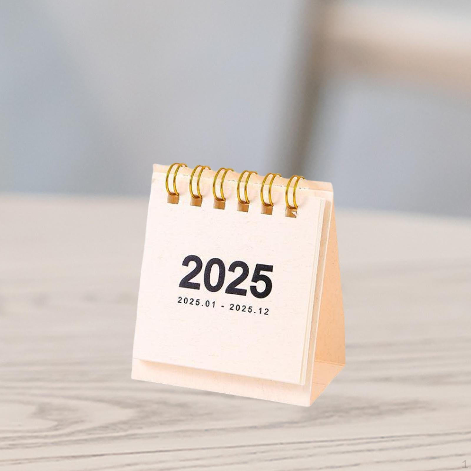 

Desk Calendar, Compact Model, Stand-up Calendar for Planning зелений
