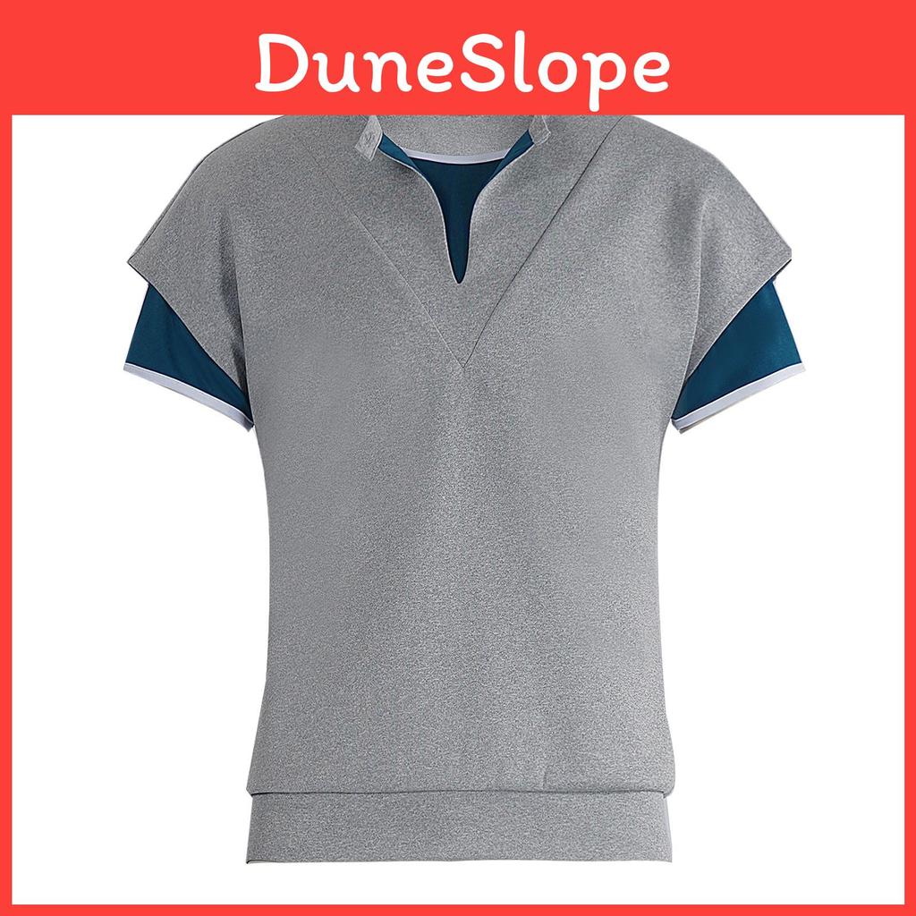 Stranger Things Lucas Cosplay Costume Shirt With Polyester Fabric For Halloween Anime Fans