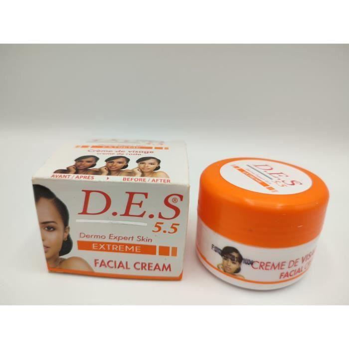 Crème Visage - D E S - 50 Ml - Hypoallergénique - Efficace Contre Imperfections - Mixte